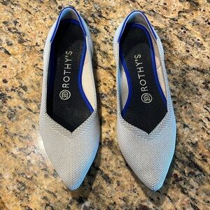 Rothy's grey Pointed Toe 7.5